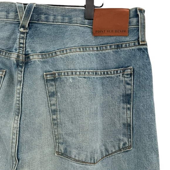 NEW J. Crew Point Sur Vista Straight Jean Pale Indigo Sash Selvedge Edition | 32 - Picture 9 of 11